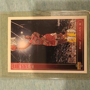 Rare Jordan promo card , his come back card